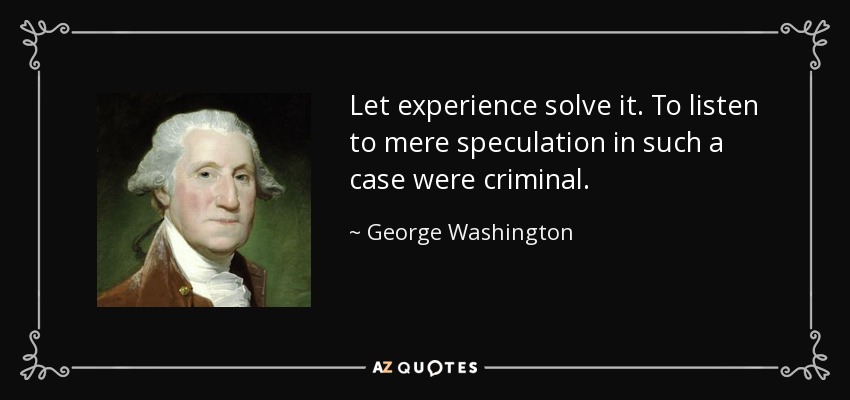 Washington_Let_experience_solve_it